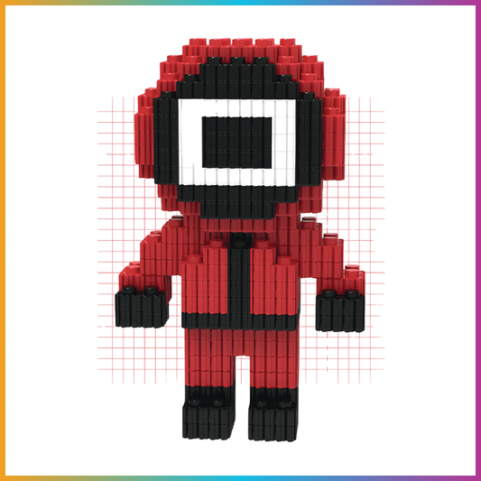 Mini Block Guard Figure – Square Mask